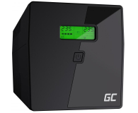 Green Cell UPS (1000VA/600W, 2xIEC, 2x Schuko, AVR, LCD) - 546064 - zdjęcie 1